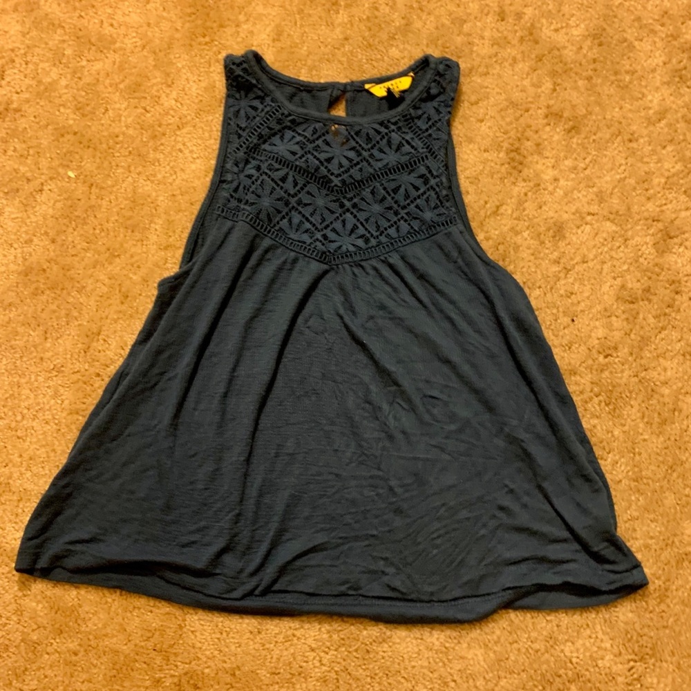 prince and fox crochet tank top